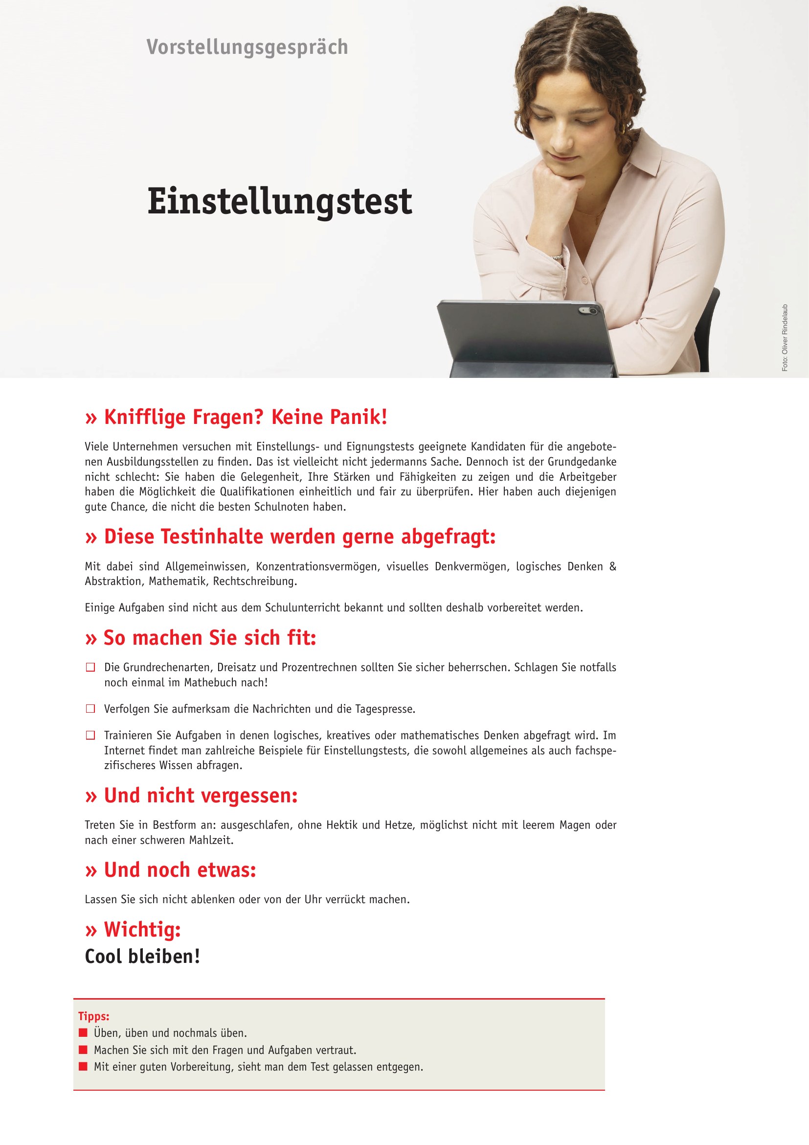 Azubi-Kompass 2027 - Einstellungstest
